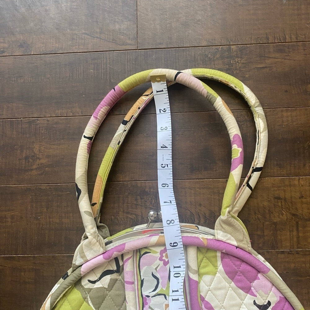 Vera Bradley Eloise Kiss Lock Handbag - Picture 6 of 14
